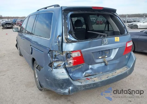 2007 Honda Odyssey Ex-L from USA, damaged, VIN 5FNRL38737B041090